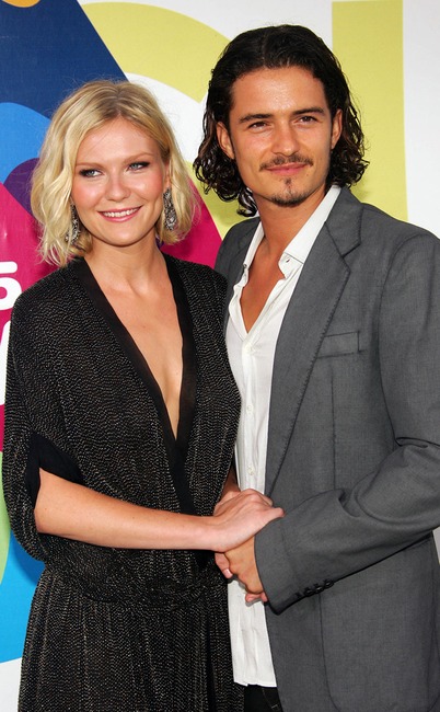Orlando Bloom, Kristen Dunst, MTV VMA 2005